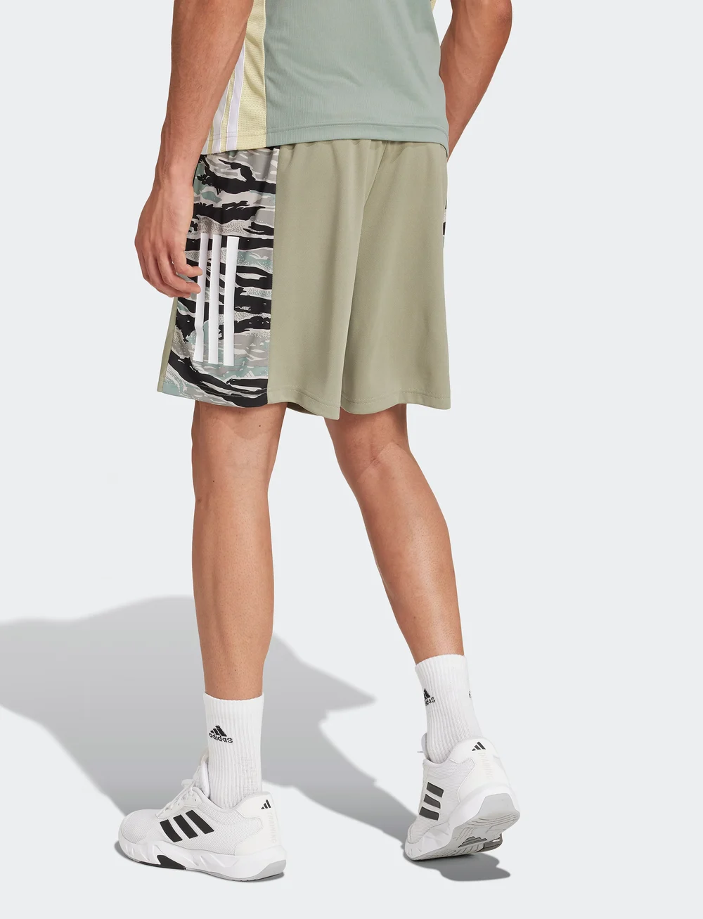 adidas Performance - CAMO 3S SHORT - trainingsshorts - silpeb - 4