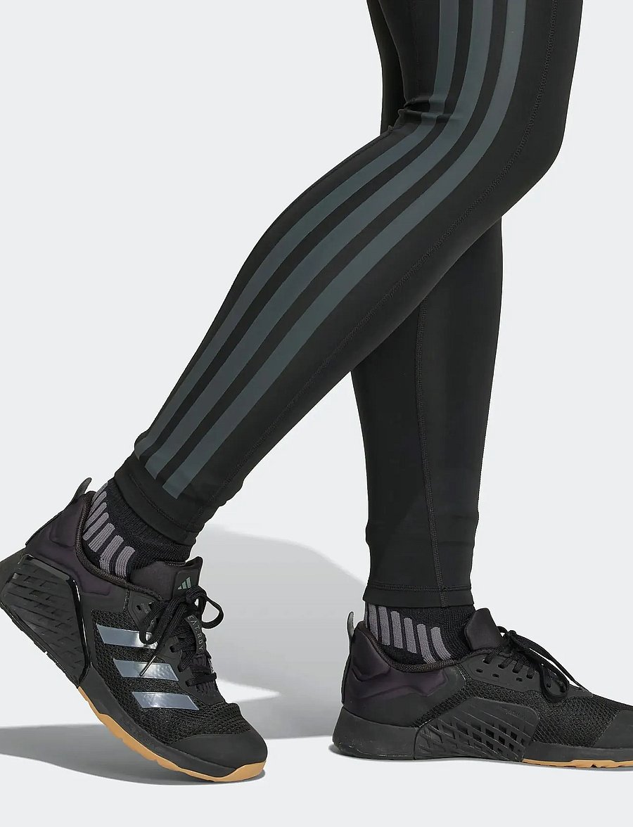 adidas Performance - OPT 3S 1/1 - treniņu legingi - black - 2