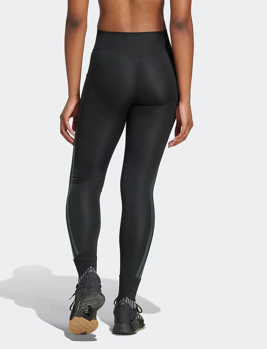 adidas Performance - OPT 3S 1/1 - treniņu legingi - black - 4