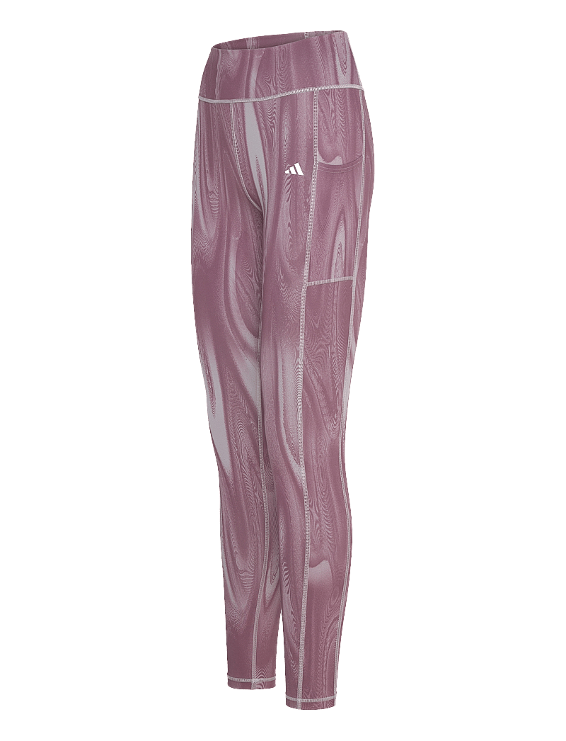 adidas Performance - adidas Optime Full Length Leggings Print - full längd - glogry/shafig/print - 1