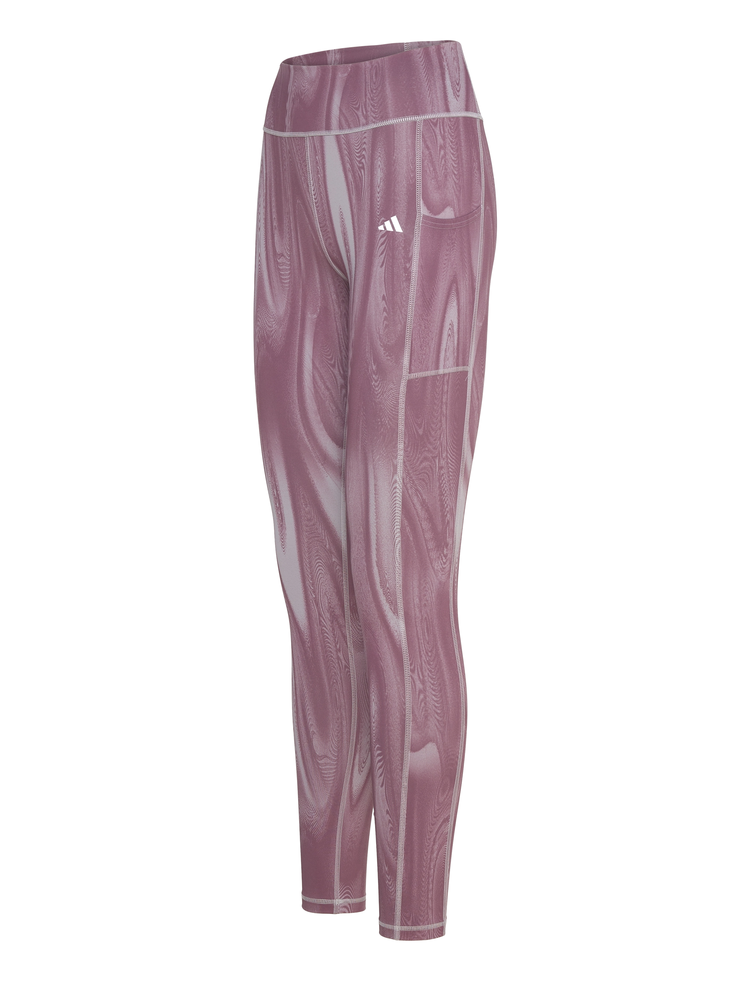adidas Performance - adidas Optime Full Length Leggings Print - full längd - glogry/shafig/print - 1