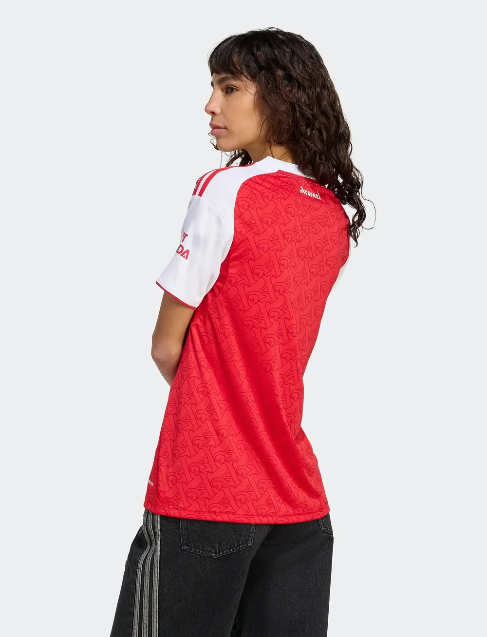 adidas Performance - AFC H JSY W - fußballoberteile - betsca/white - 4