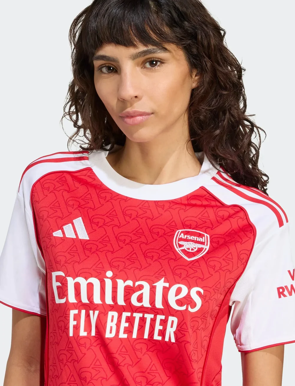 adidas Performance - AFC H JSY W - fußballoberteile - betsca/white - 5