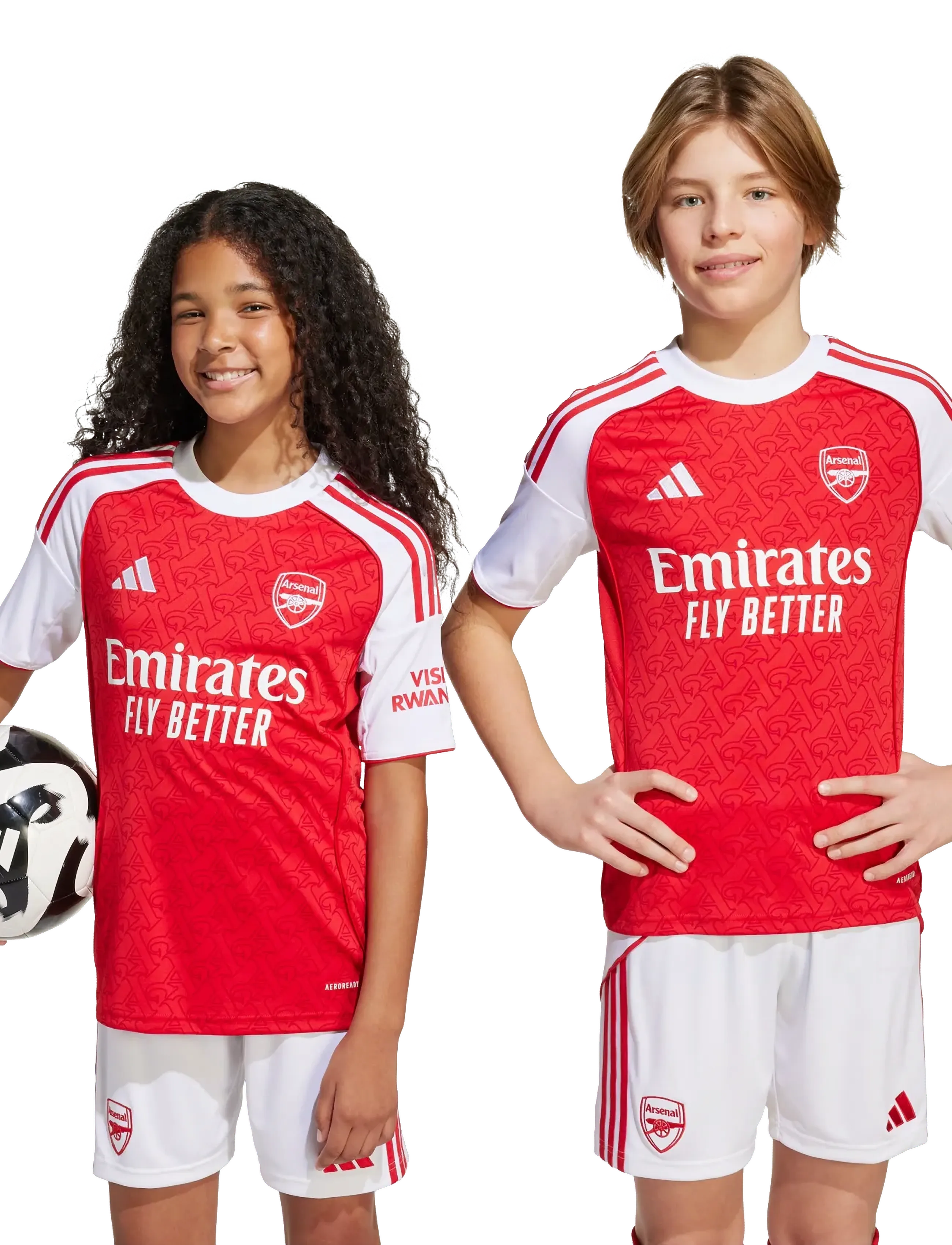 adidas Performance - AFC H JSY Y - sportoberteile - betsca/white - 3