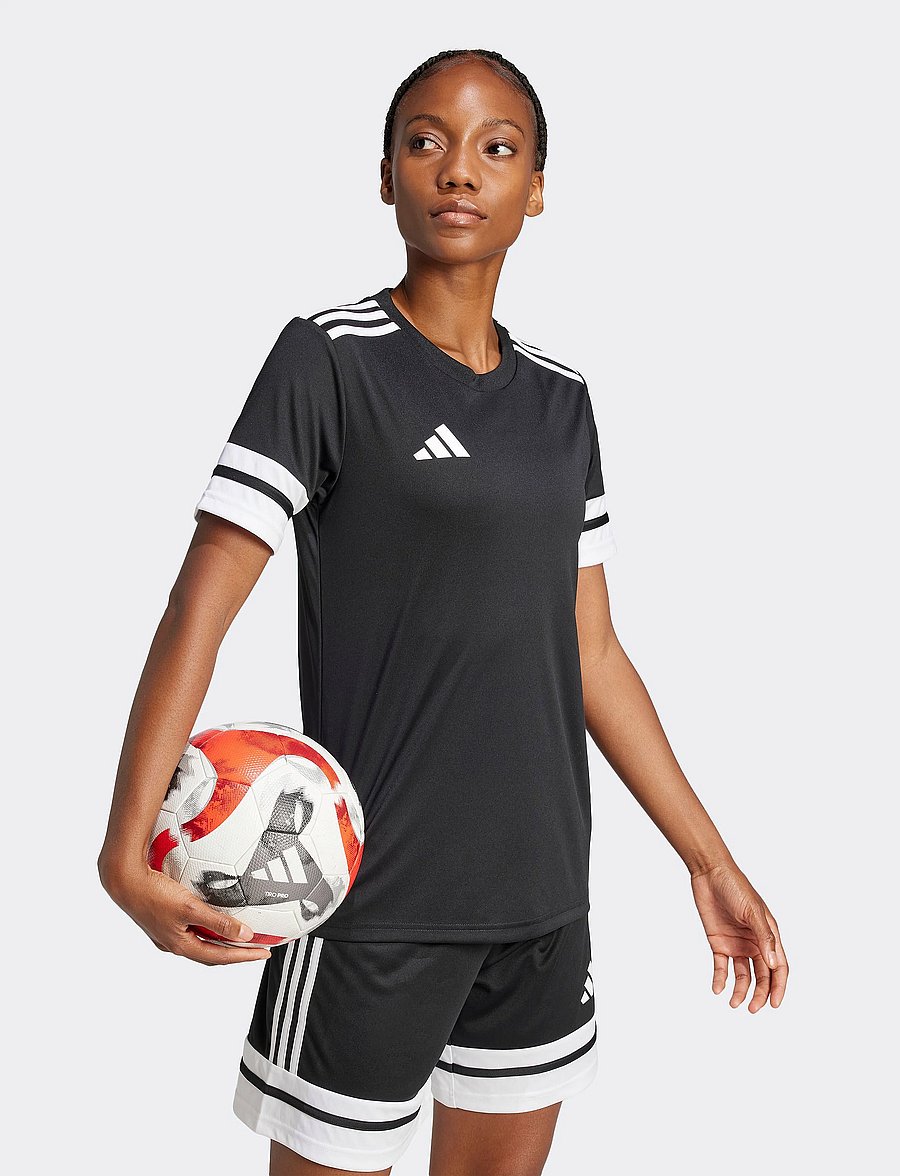 adidas Performance - SQUA25 JSY W - fußballoberteile - black/white - 0