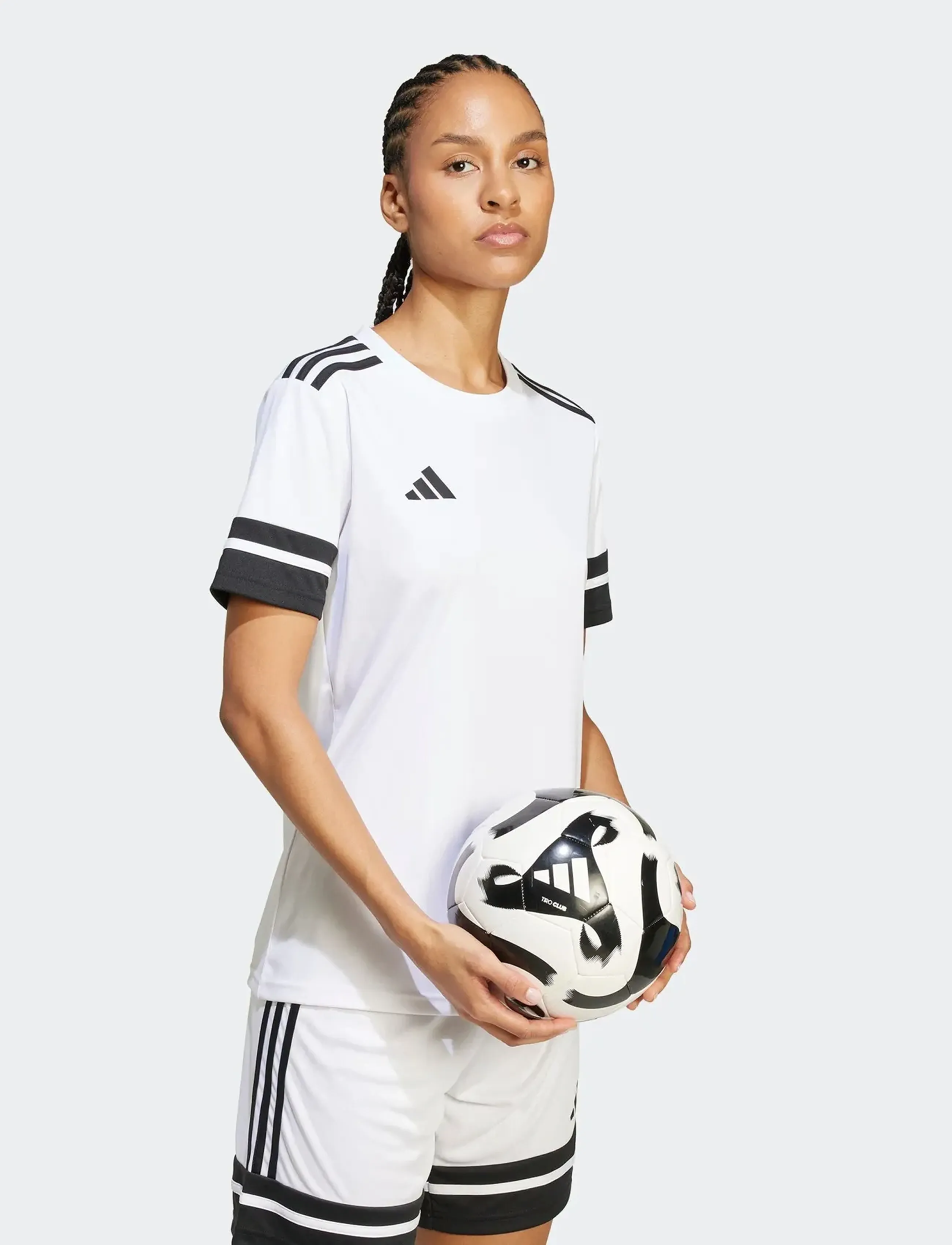 adidas Performance Squa25 Jsy W, S, White