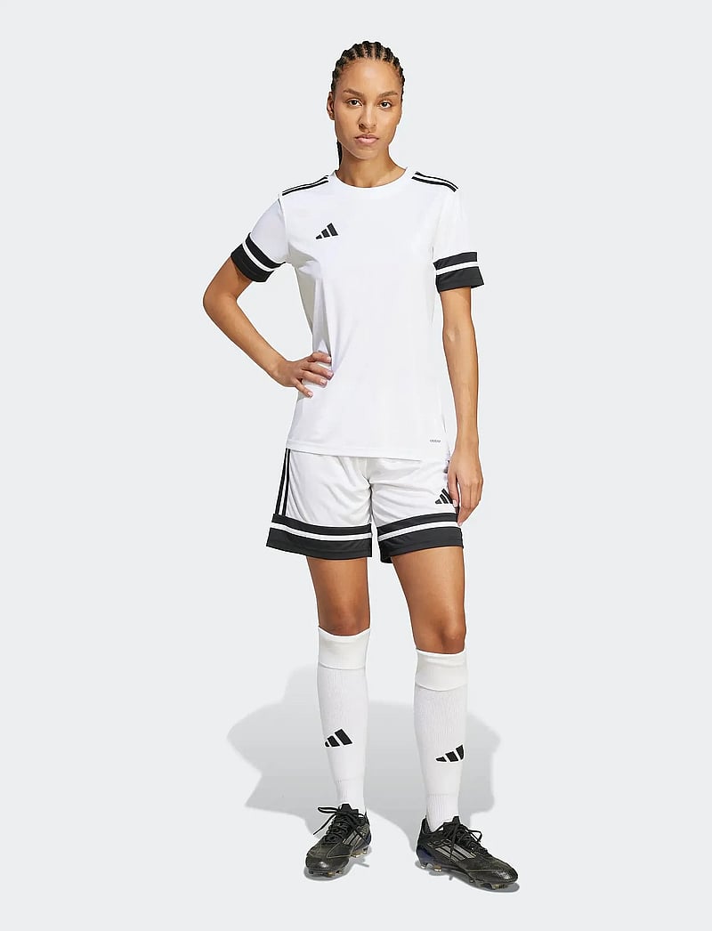 adidas Performance - SQUA25 JSY W - fußballoberteile - white/black - 4