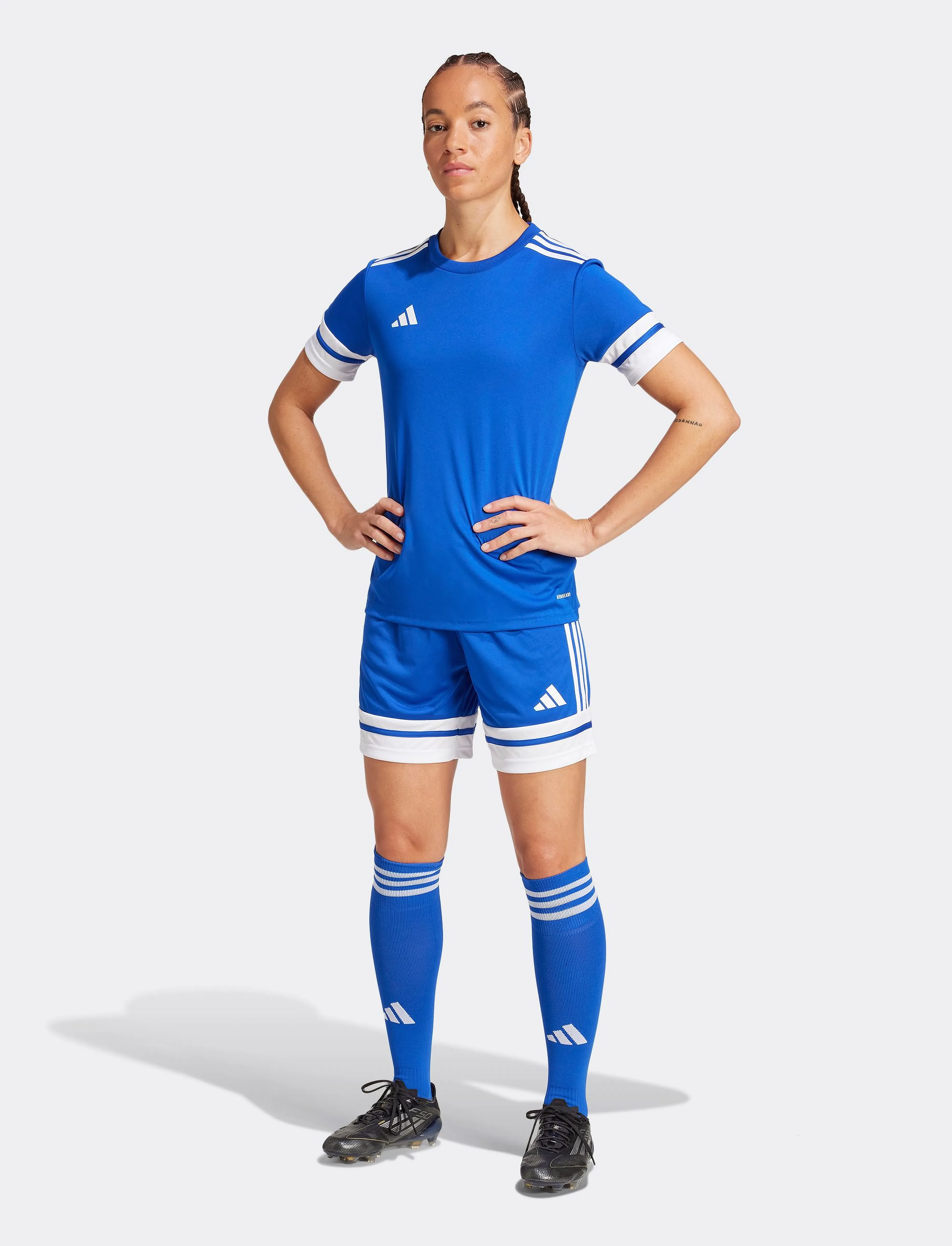 adidas Performance - SQUA25 SHO W - sporta šorti - royblu/white - 2