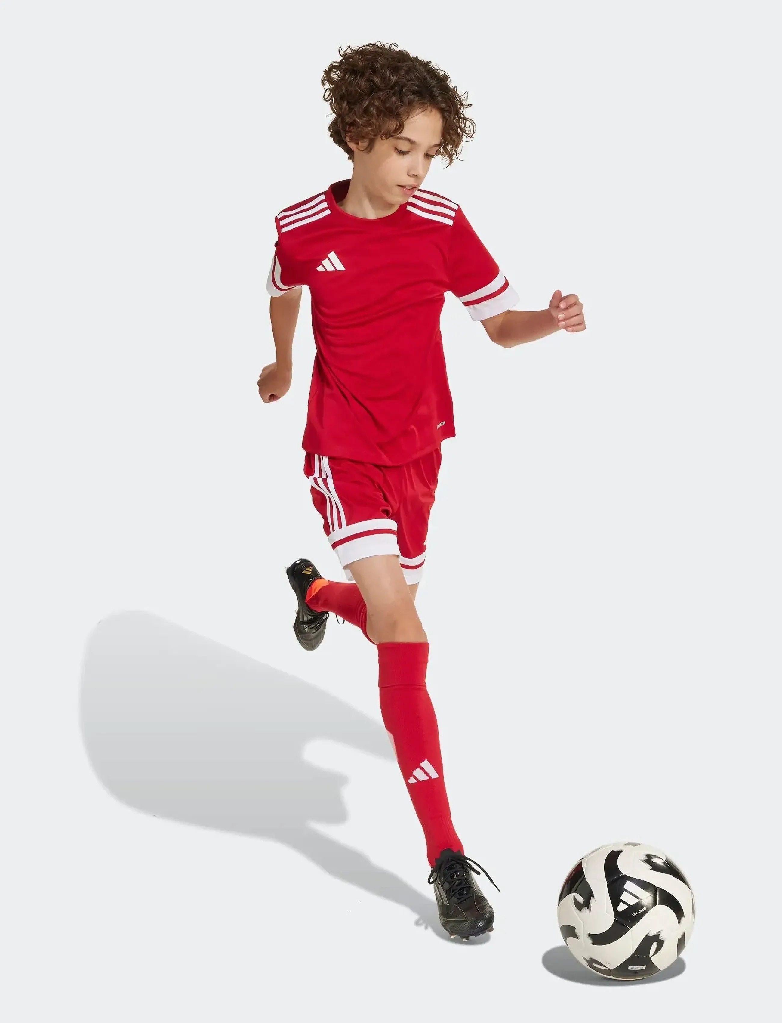 adidas Performance Squa25 Jsy Y, Børn, Fodboldtrøje, Rød, Str: 128