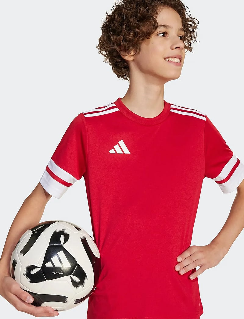 adidas Performance - SQUA25 JSY Y - sportstoppe - tepore/white - 3