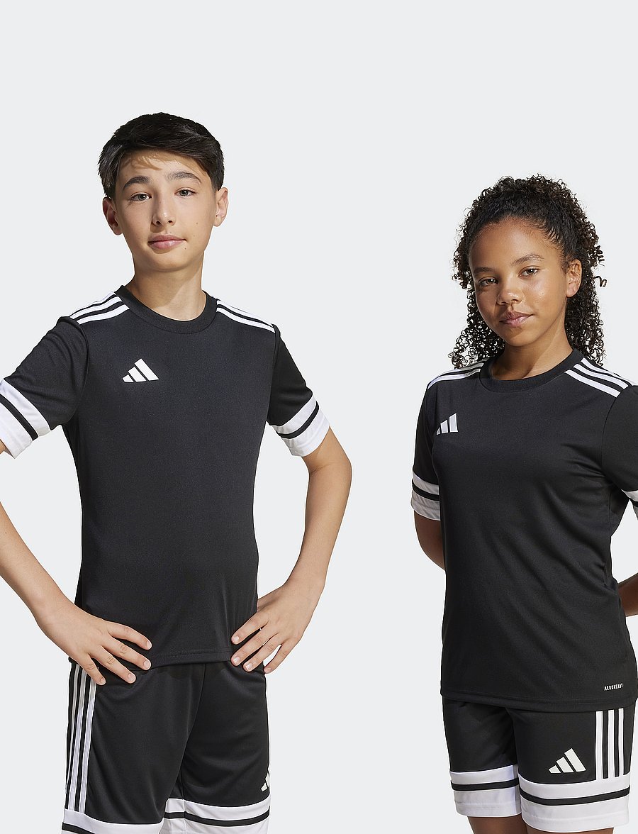 adidas Performance - SQUA25 JSY Y - sportoberteile - black/white - 0