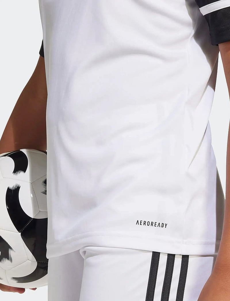 adidas Performance - SQUA25 JSY Y - sportstoppe - white/black - 4