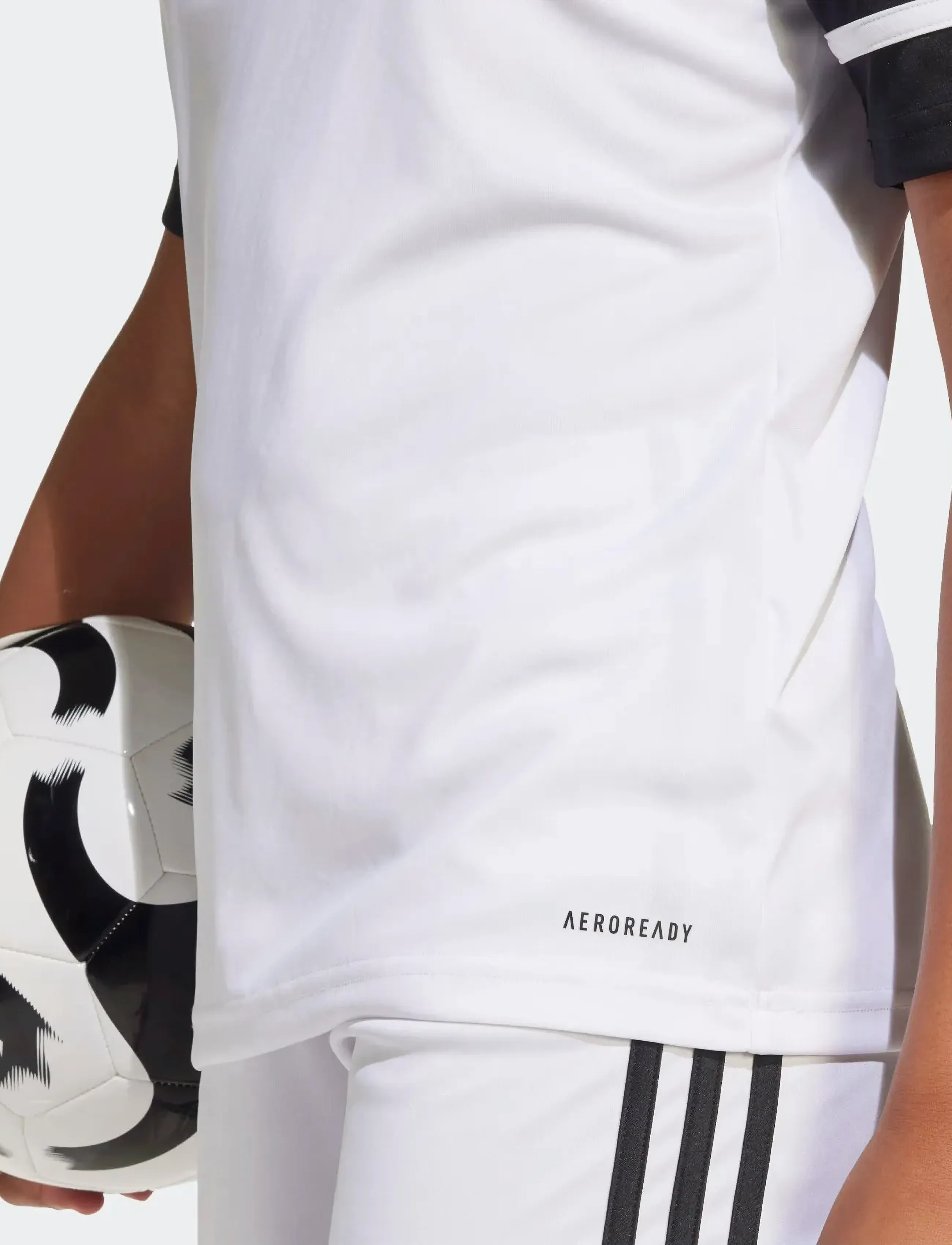adidas Performance - SQUA25 JSY Y - sports tops - white/black - 4
