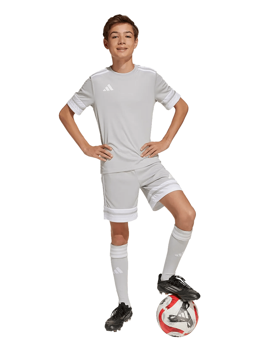 adidas Performance - SQUA25 JSY Y - sportoberteile - tmlggr/white - 0