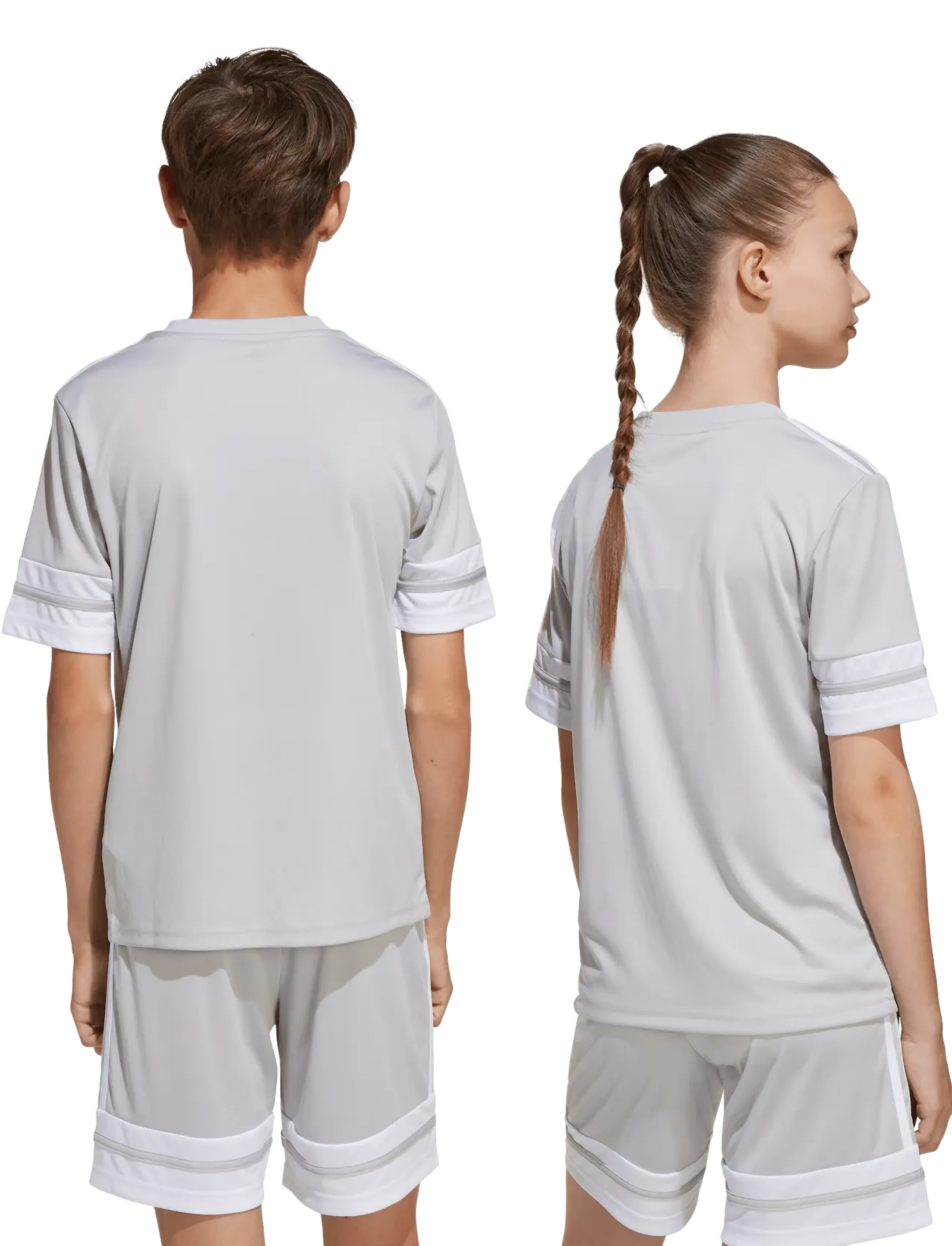 adidas Performance - SQUA25 JSY Y - sportoberteile - tmlggr/white - 3