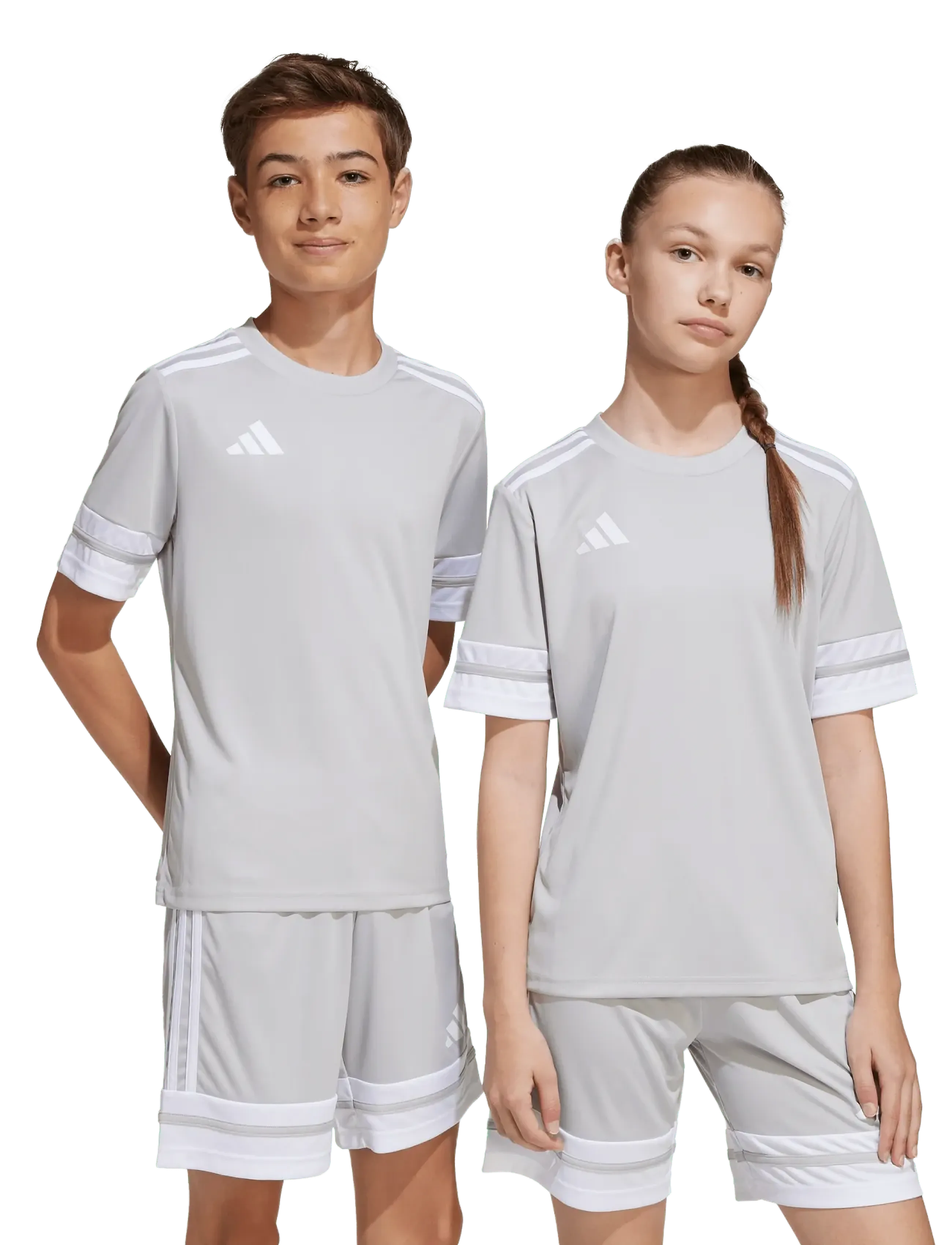 adidas Performance - SQUA25 JSY Y - sportoberteile - tmlggr/white - 4