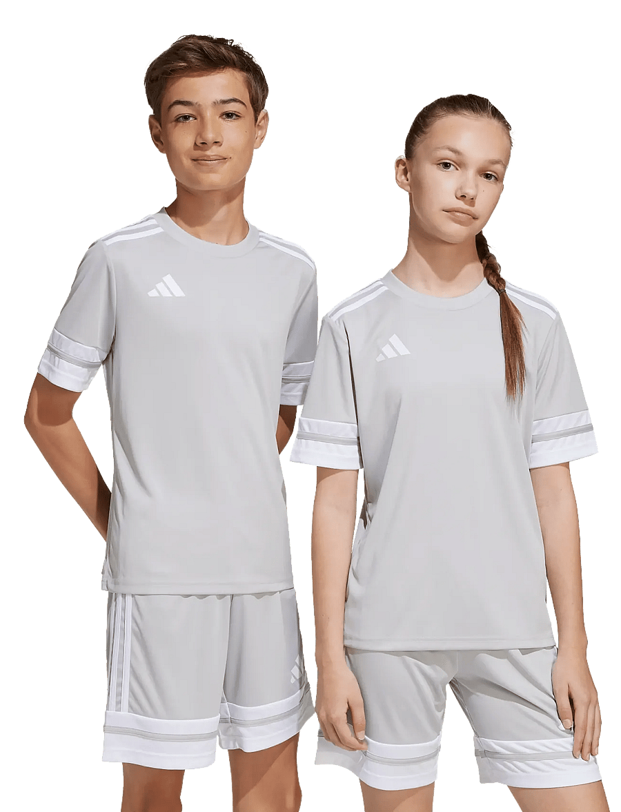 adidas Performance - SQUA25 JSY Y - sportoberteile - tmlggr/white - 4