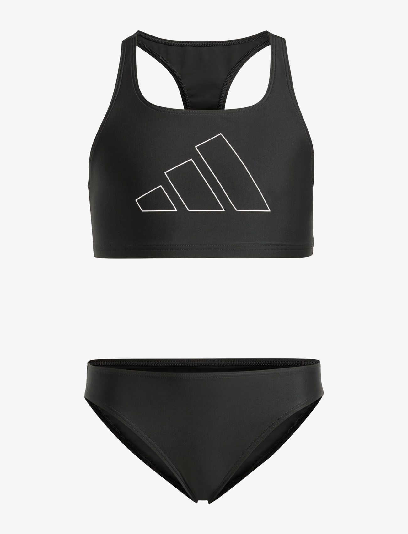 adidas Performance Big Bars Bik Gy, 104, Black, Badetøj > Bikinier, Børn