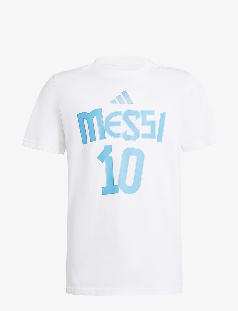 adidas Performance - Y MESSI N&N G T - kortærmede t-shirts - white - 1