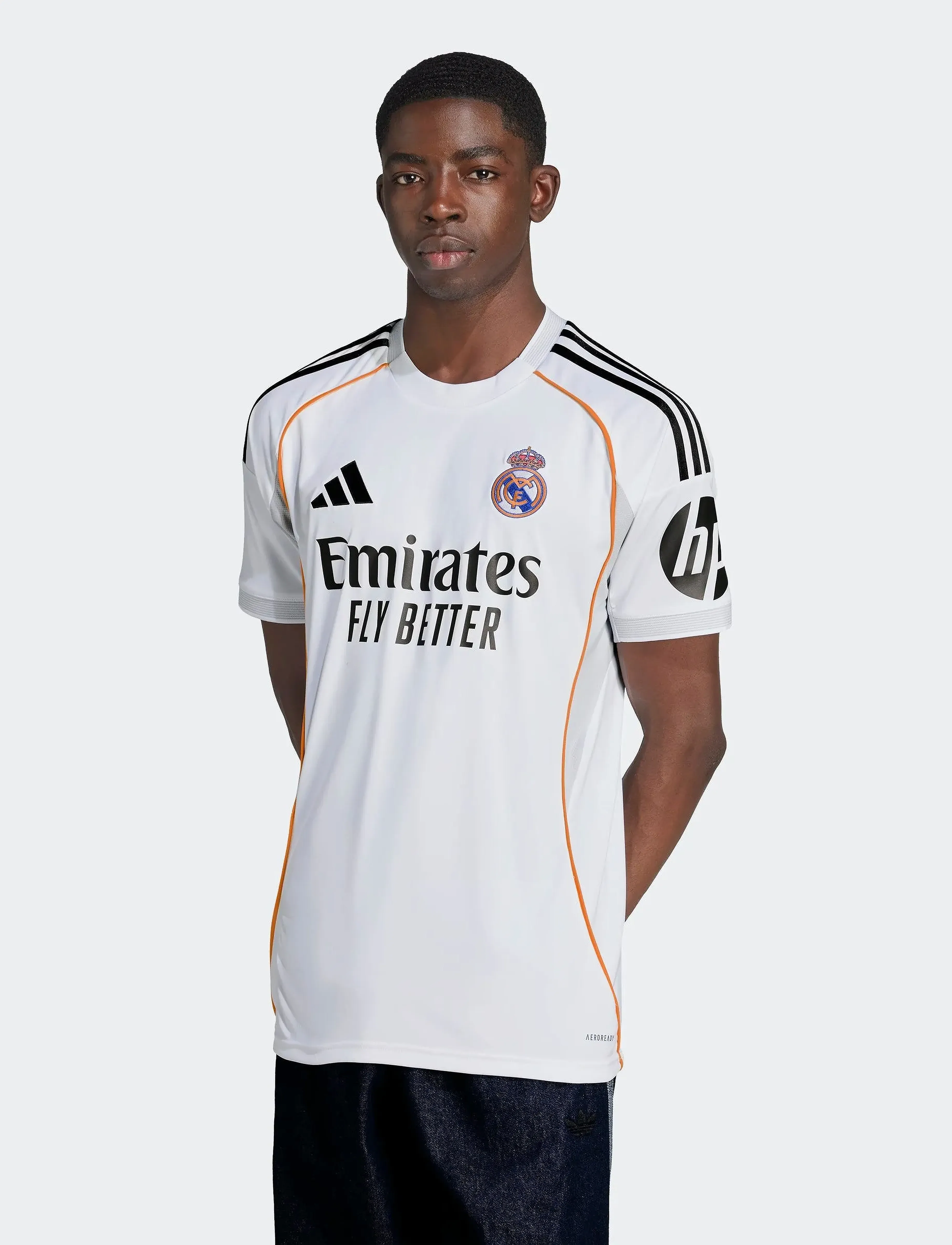 adidas Performance Real Madrid Home Jersey, Mænd, Fodboldtrøje, Hvid, Str: XL
