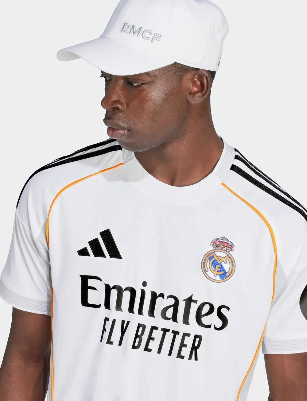 adidas Performance - REAL H JSY - fußballoberteile - white - 4