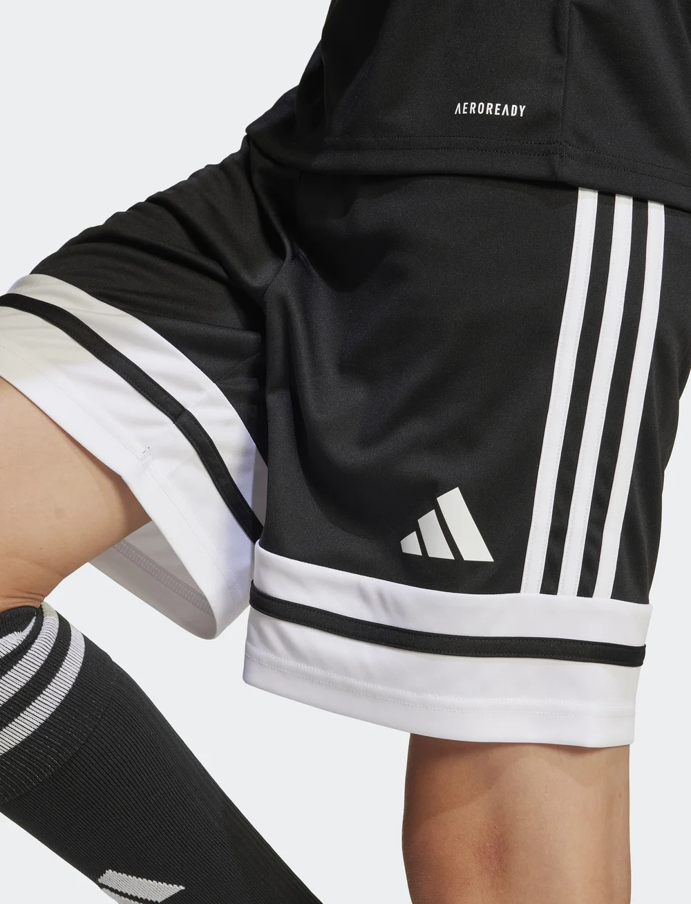 adidas Performance - SQUA25 SHO Y - shorts de sport - black/white - 2