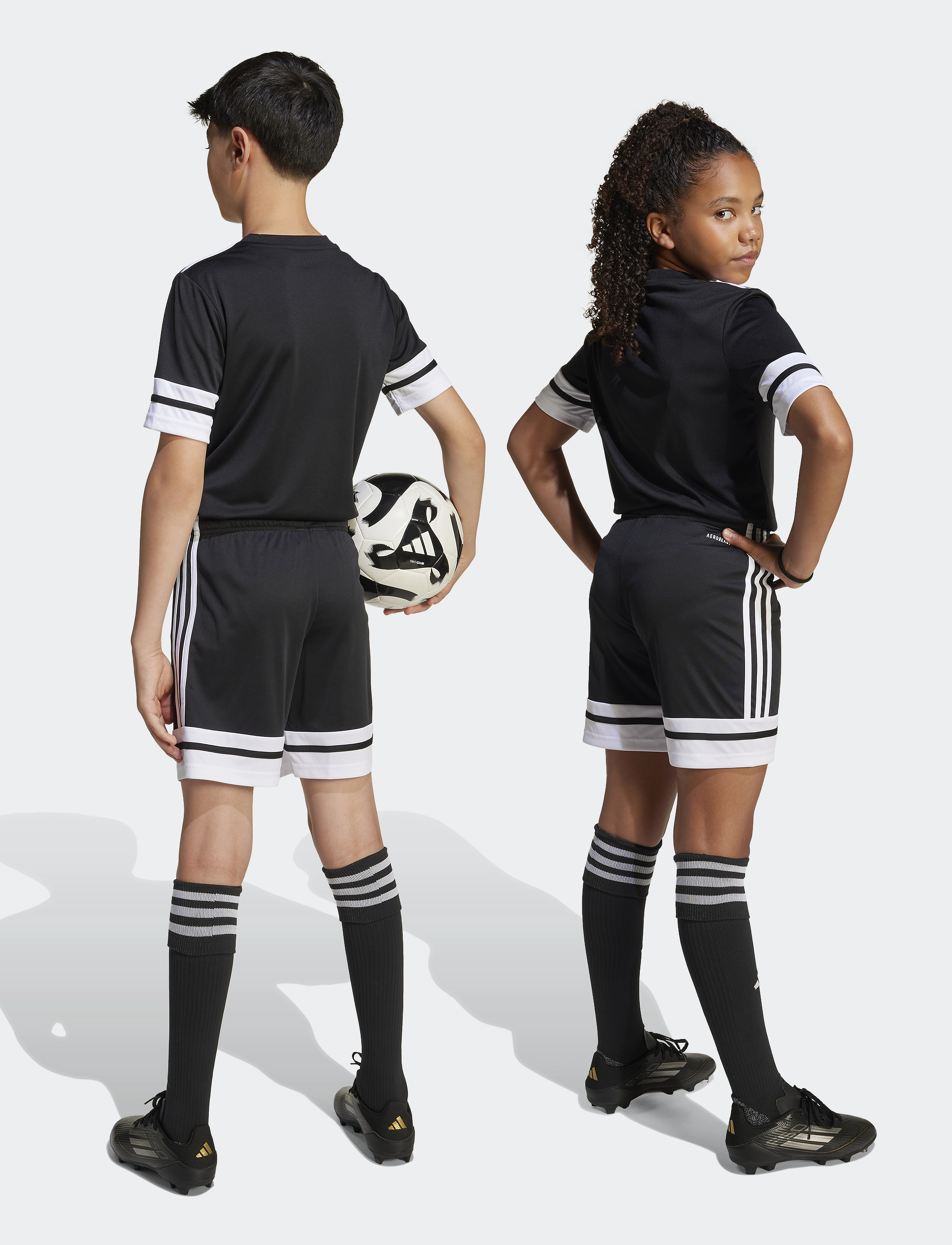 adidas Performance - SQUA25 SHO Y - sport shorts - black/white - 3