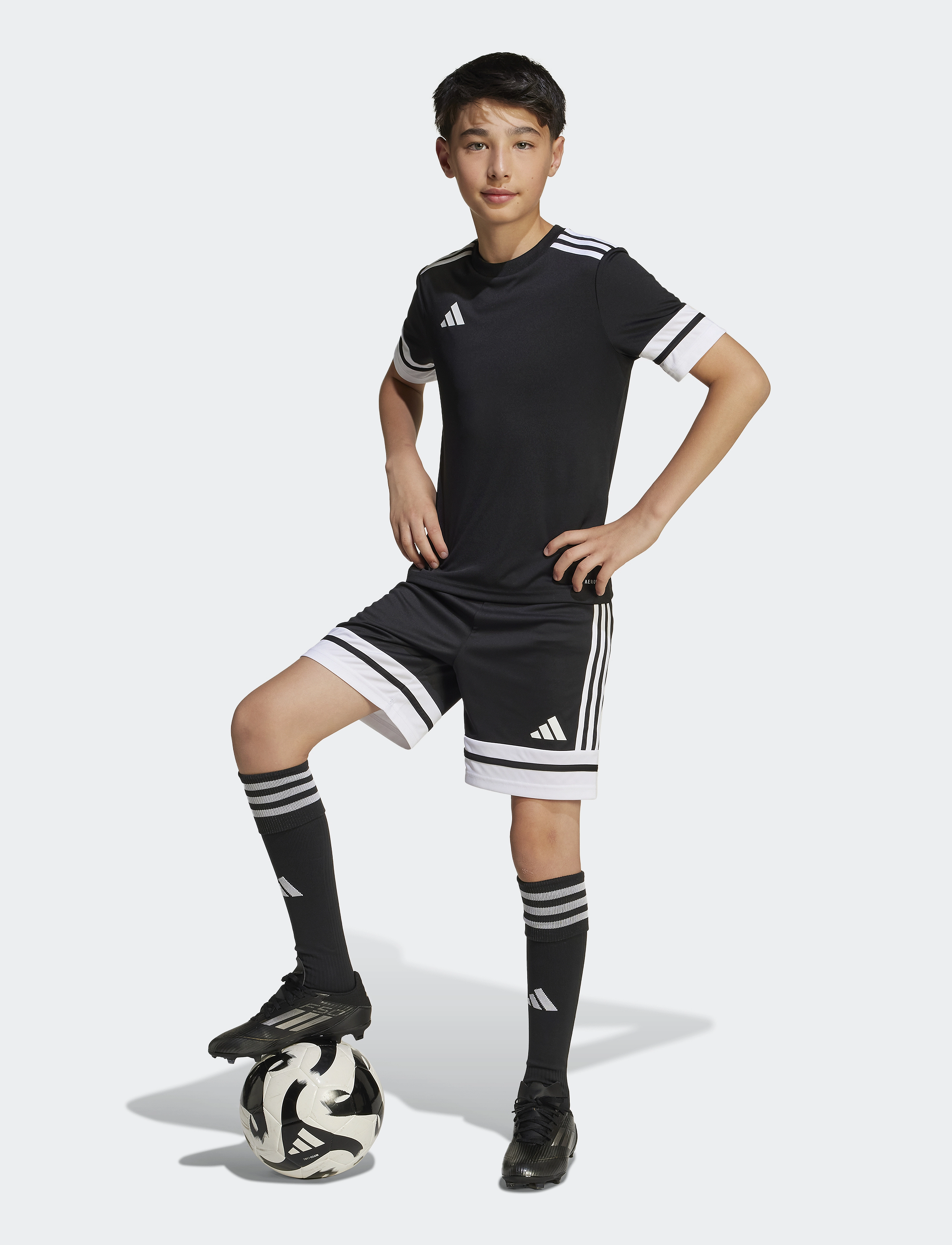 adidas Performance SQUA25 SHO Y - Vatertag - BLACK/WHITE / black