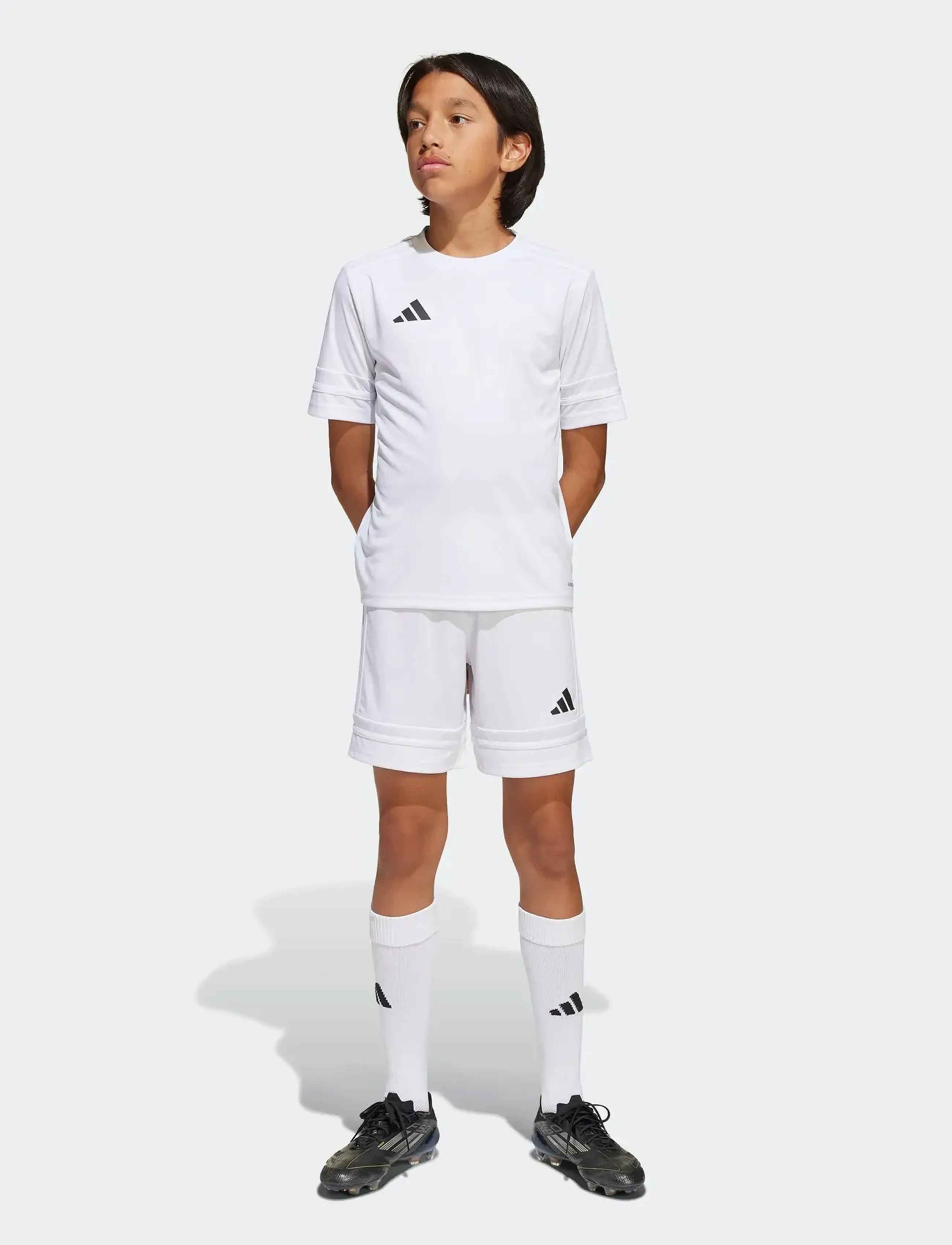 adidas Performance Squa25 Sho Y, 140, Weiß, Kinder