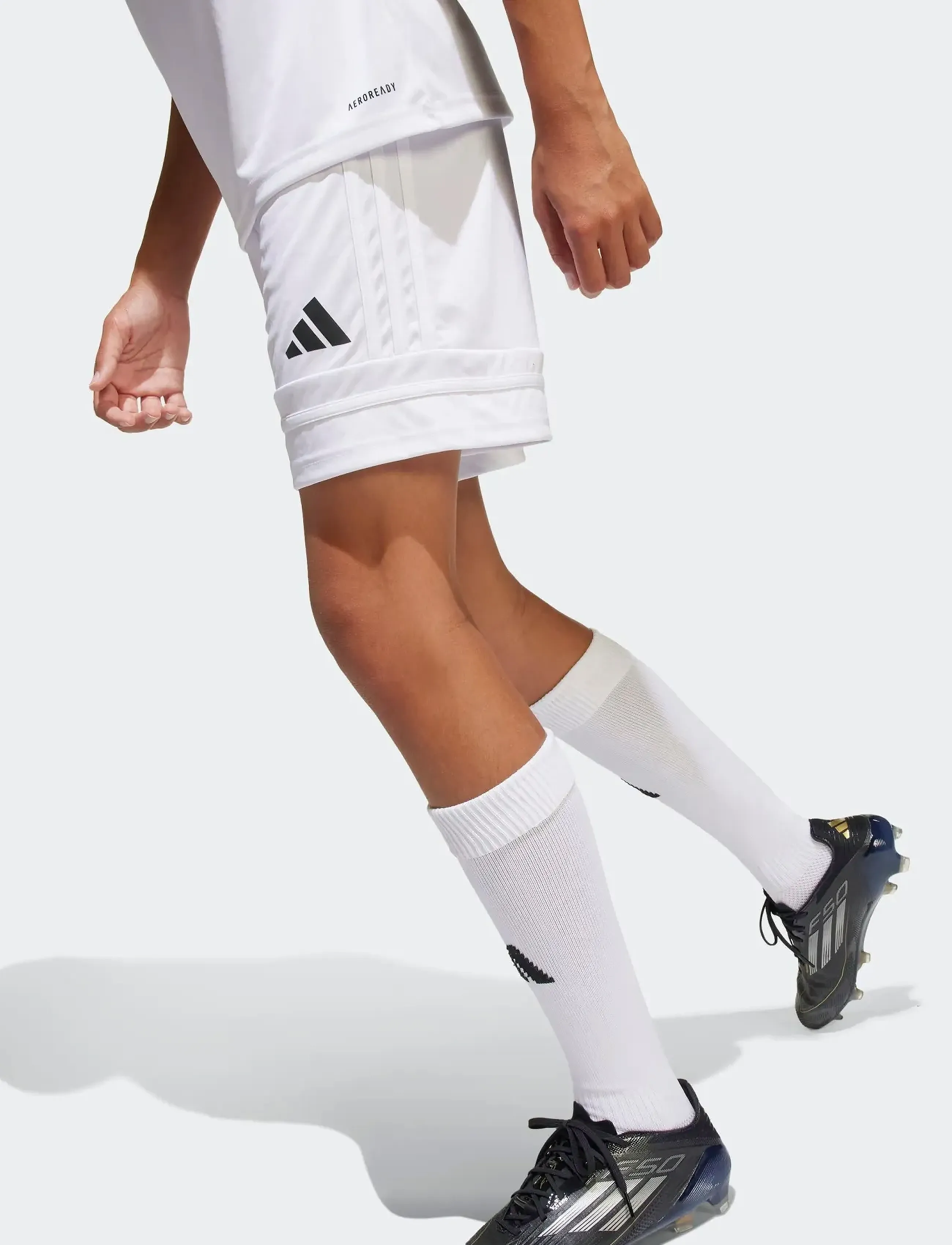 adidas Performance - SQUA25 SHO Y - sportsshorts - white/white/black - 4
