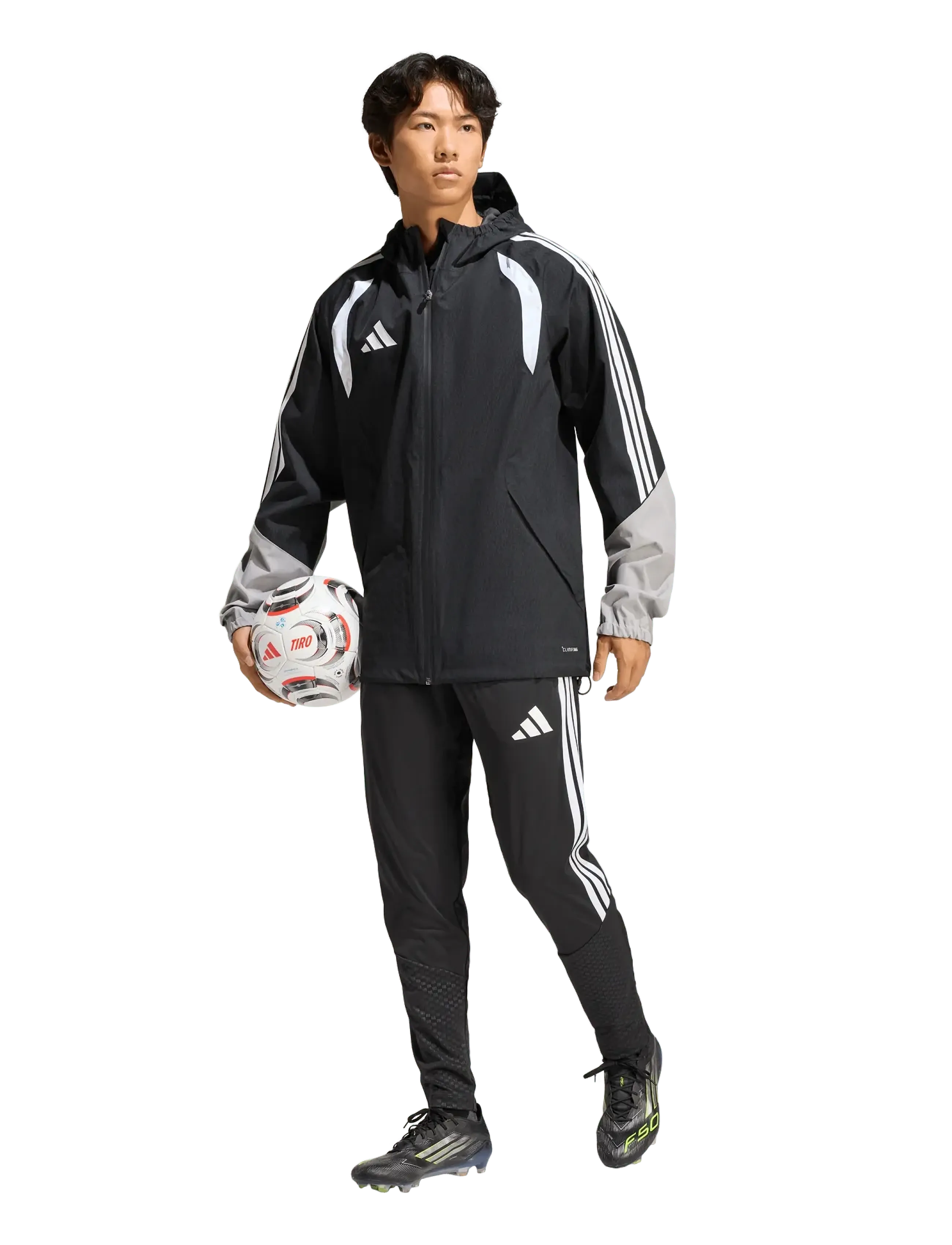 adidas Performance Tiro26 Rn Jkt, L, Black, Sport Jackets > Sport Training Jackets, Herre