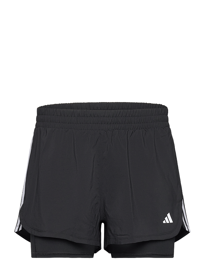 adidas Performance - 2-IN-1 PACER - lühikesed treeningpüksid - black - 1