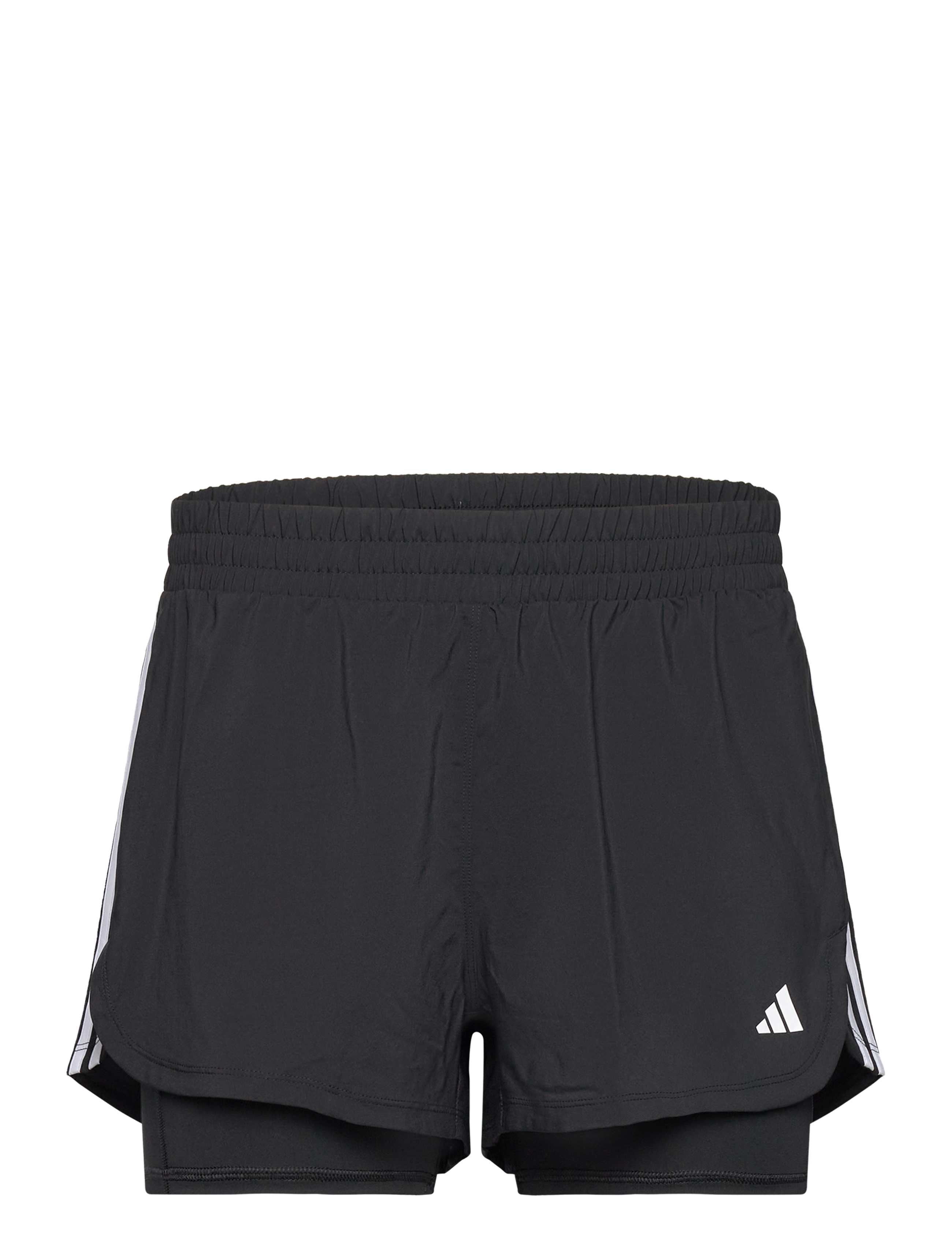 adidas Performance 2-IN-1 PACER - Kleidung - BLACK / black