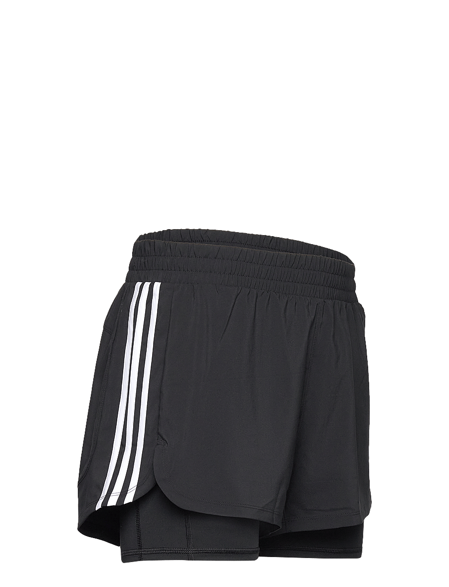 adidas Performance - 2-IN-1 PACER - träningsshorts - black - 3