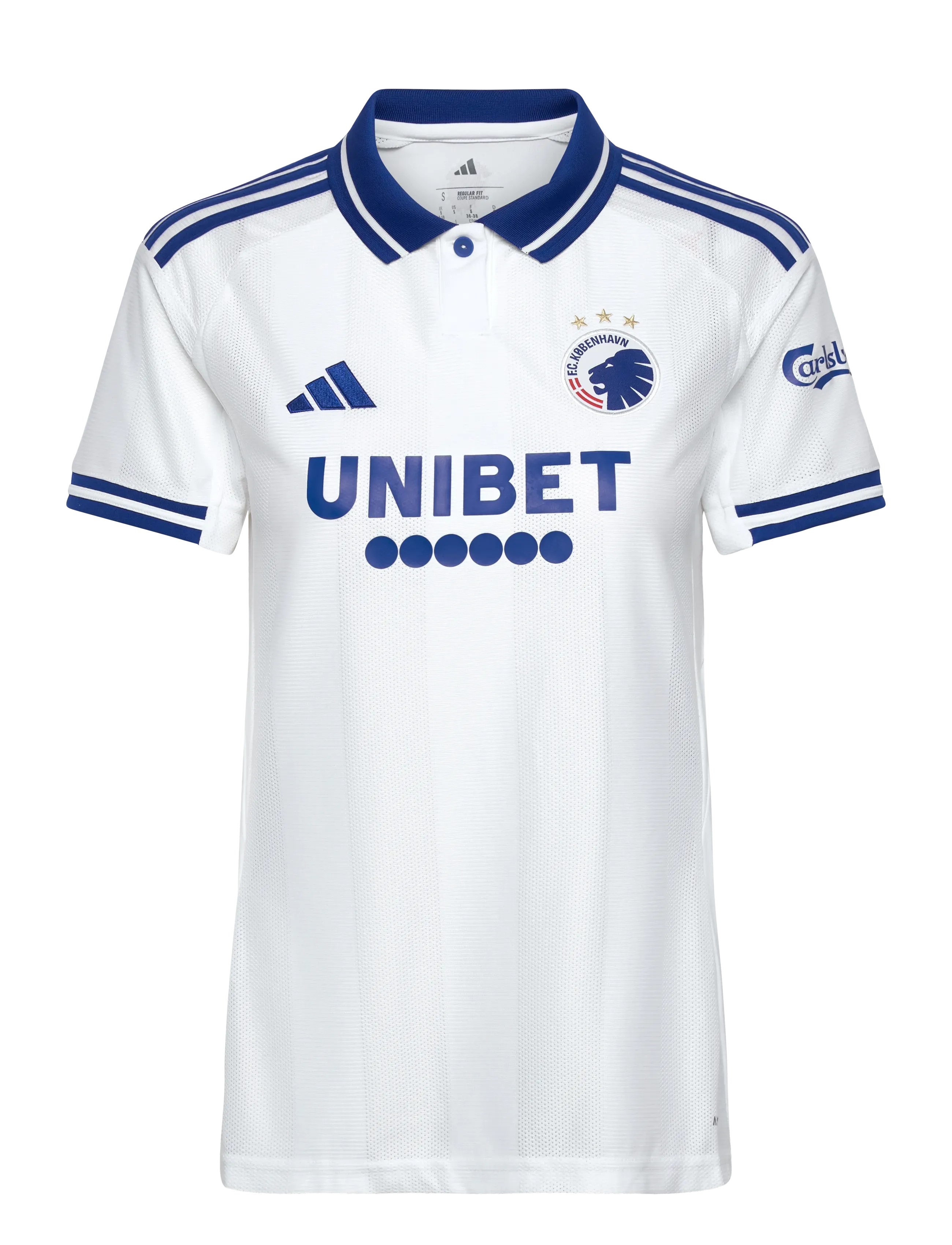 adidas Performance - FCK H JSY W - poloshirts - white/royblu - 0