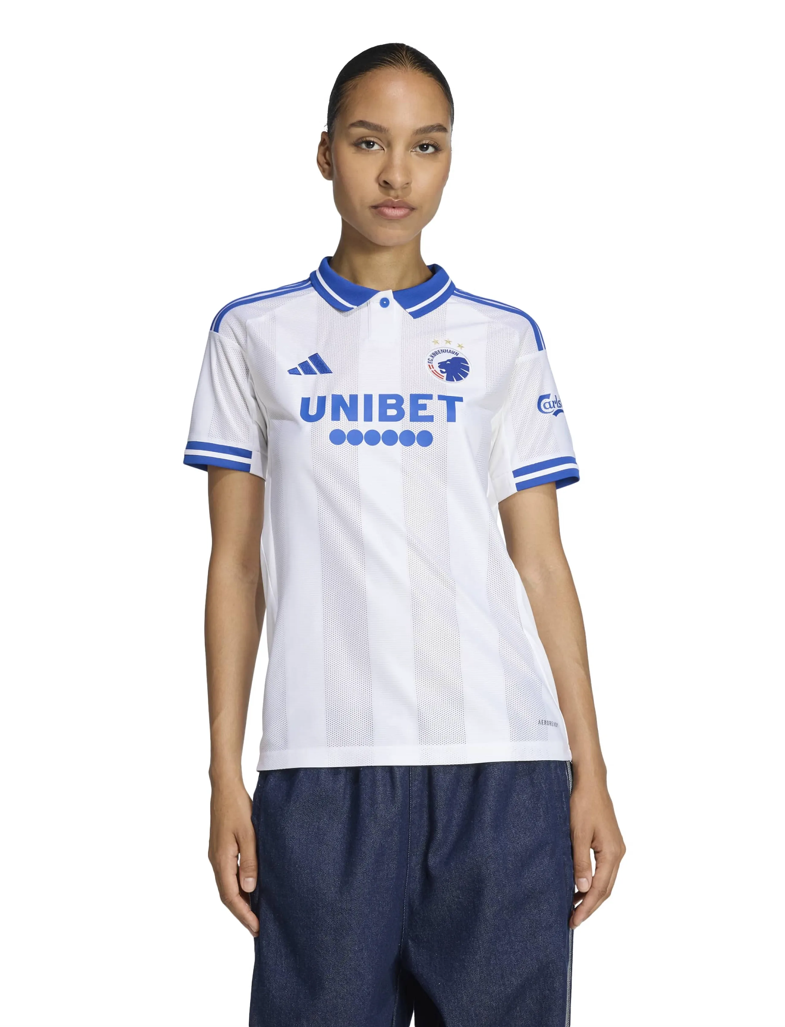 adidas Performance Fck Home Jersey Women, XL, White, Sports Overdele & T-shirts > Sport Polos, Dame