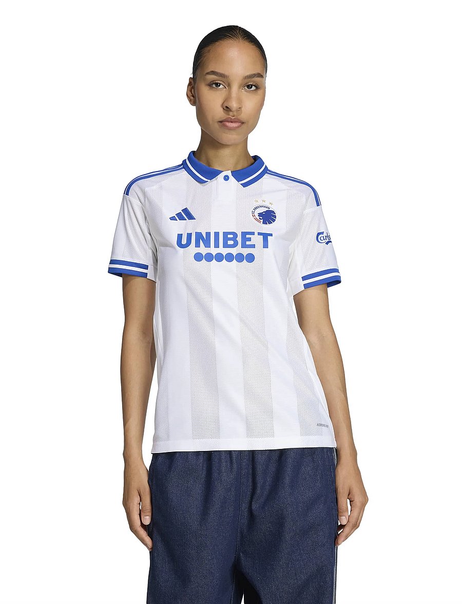 adidas Performance - FCK Home Jersey Women - poloshirts - white/royblu - 0