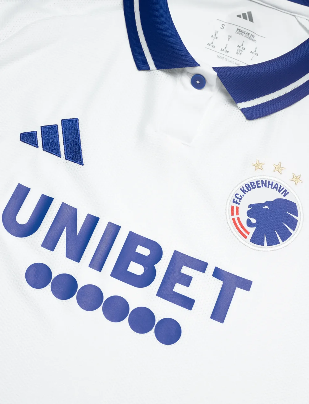 adidas Performance - FCK H JSY W - poloshirts - white/royblu - 2