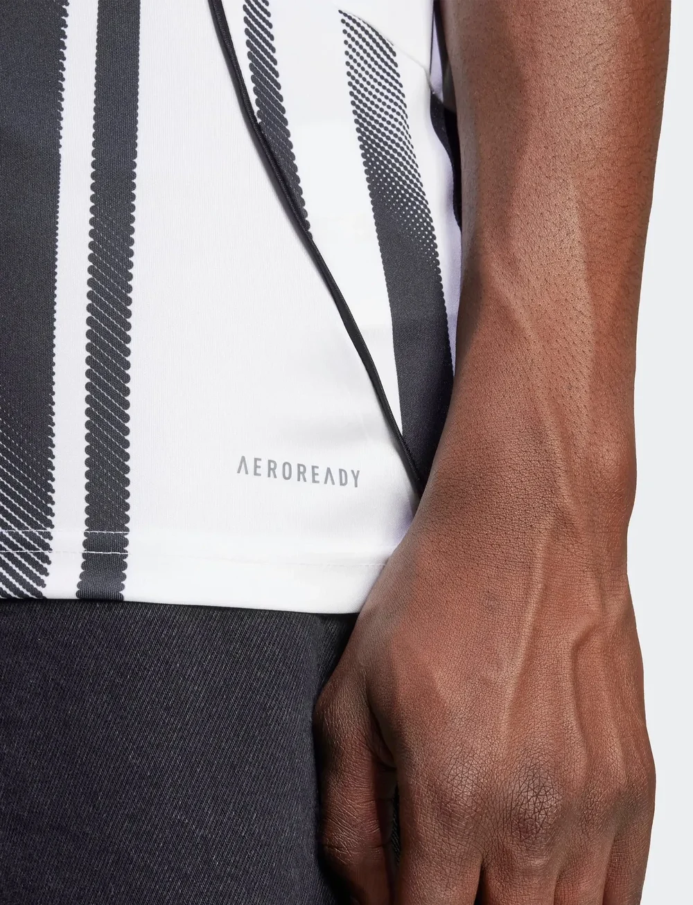 adidas Performance - JUVE H JSY - fußballoberteile - white/black - 3