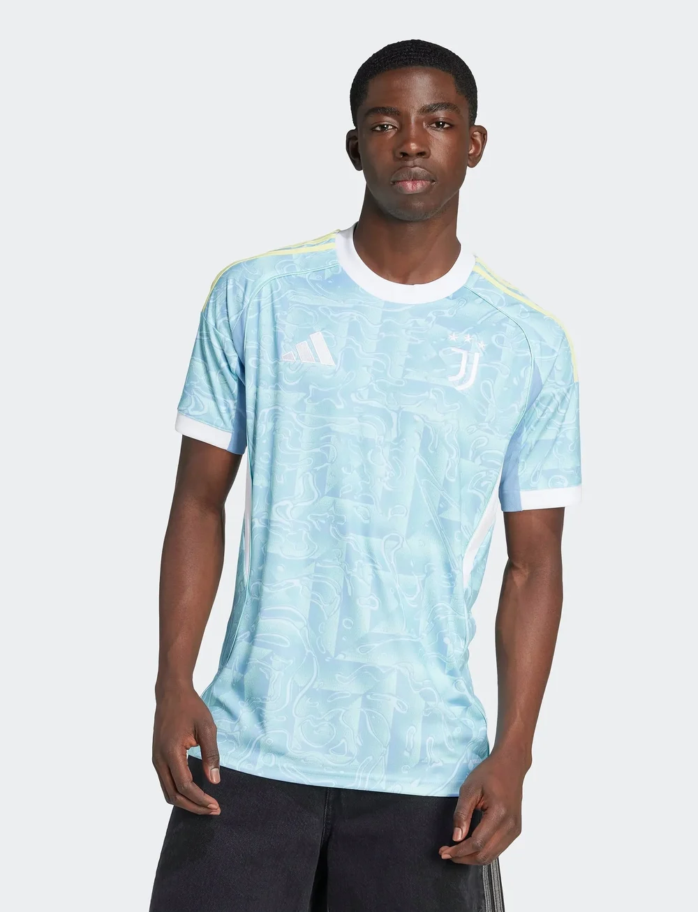 adidas Performance - JUVE A JSY - futbola krekli - ashblu - 0