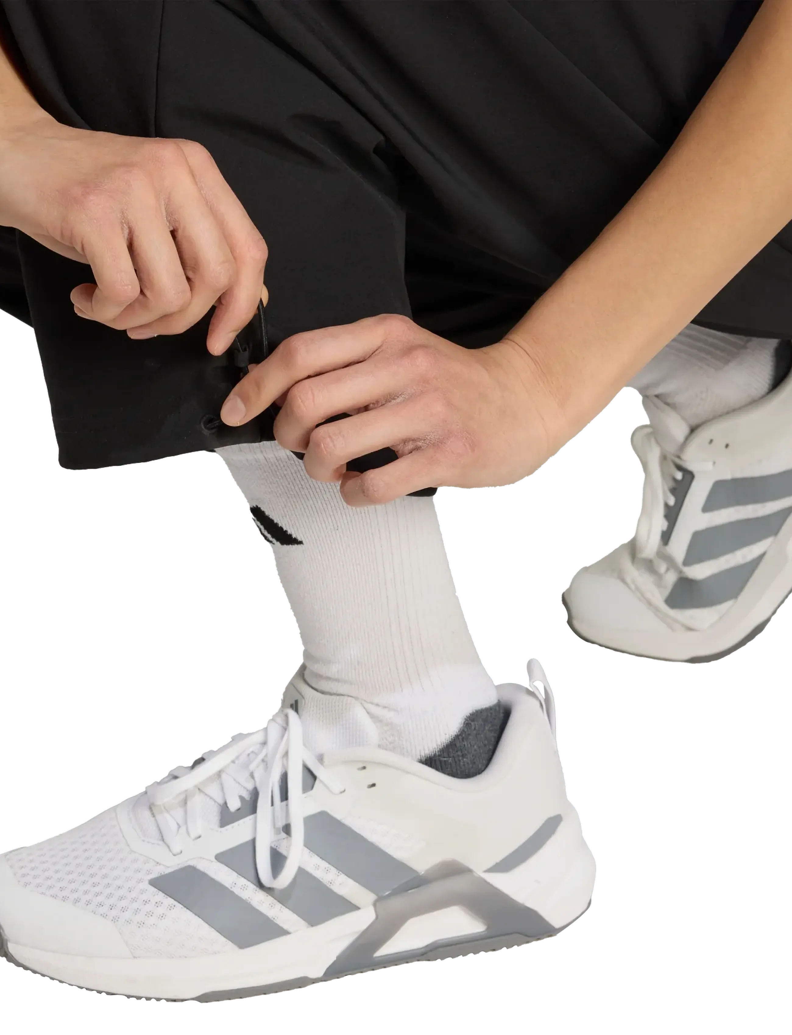 adidas Performance - WE WOVEN PAN - träningsbyxor - black - 3