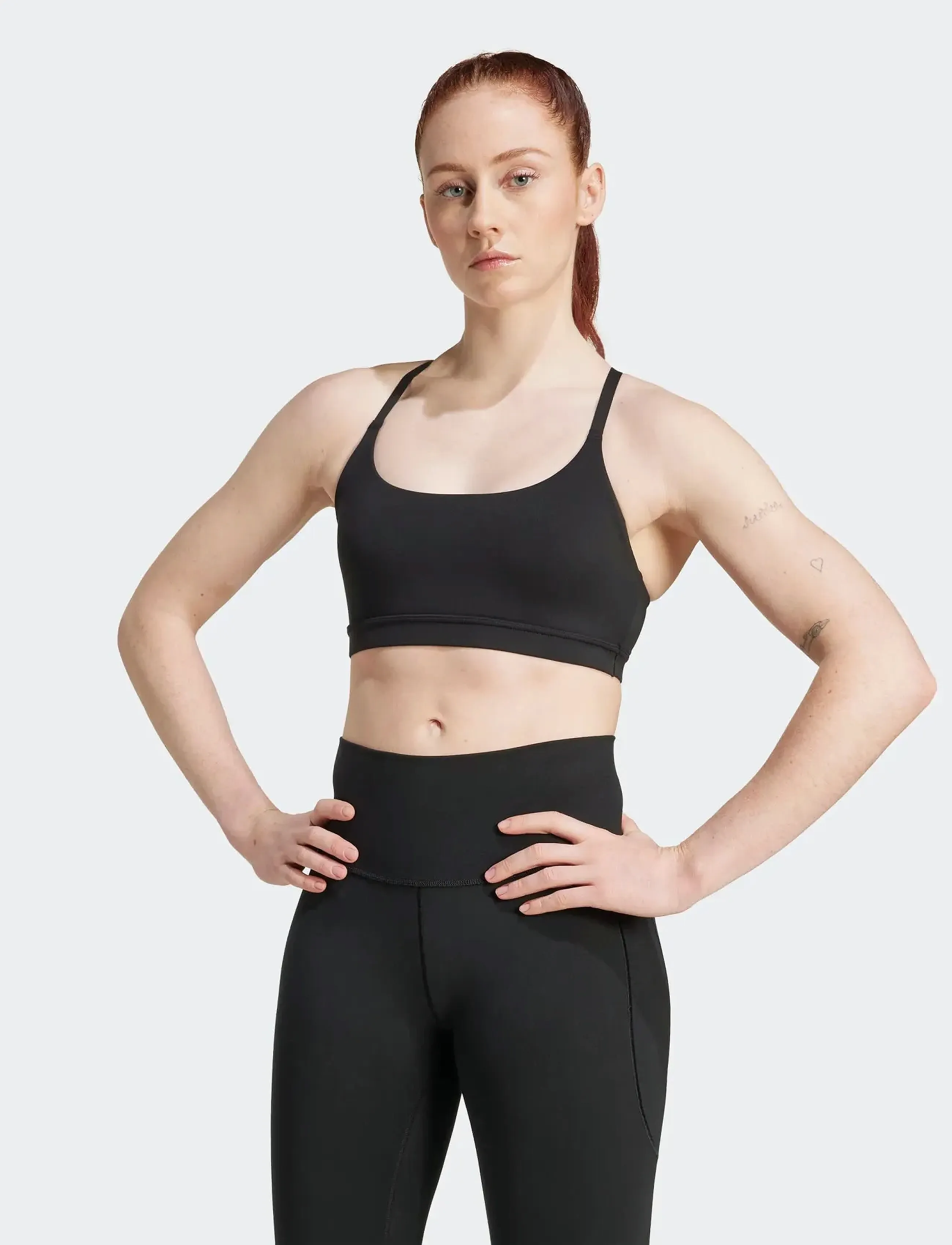 adidas Performance All Me Ls, S, Sport Clothing, Schwarz - Bras All, Frauen