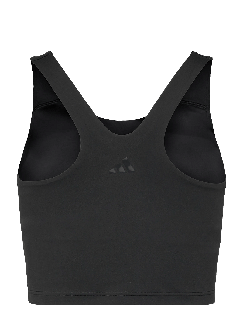 adidas Performance - ALL ME MS TANK - crop-tops - black - 1