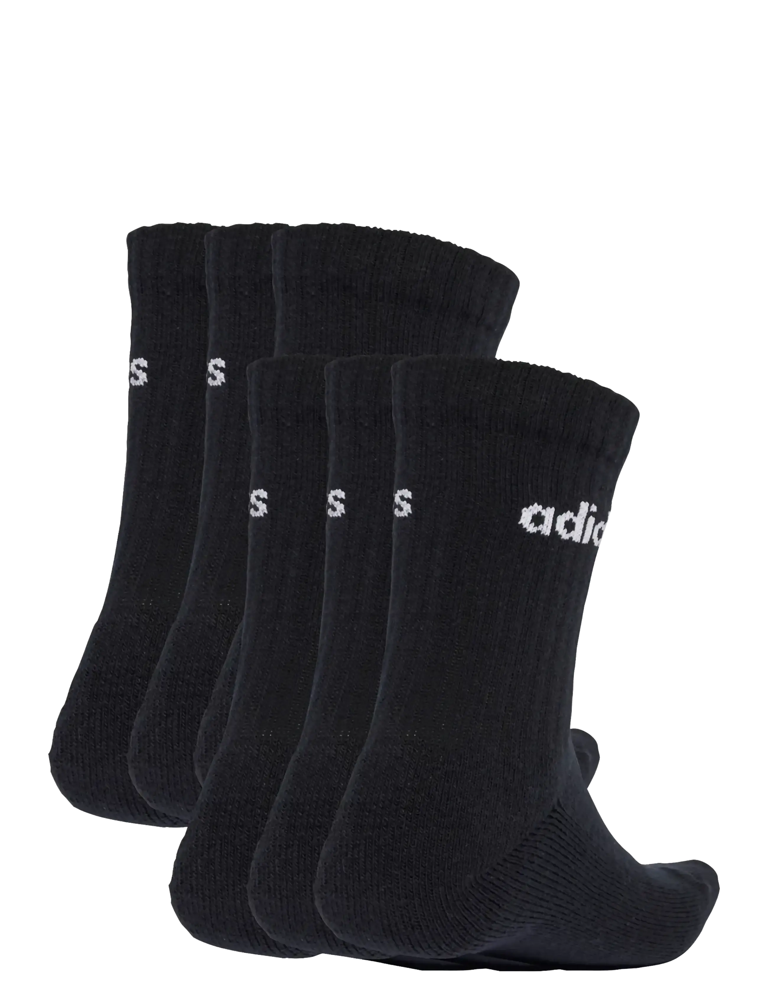 adidas Performance - C LIN CREW 6P - sporta zeķes - black/white - 2