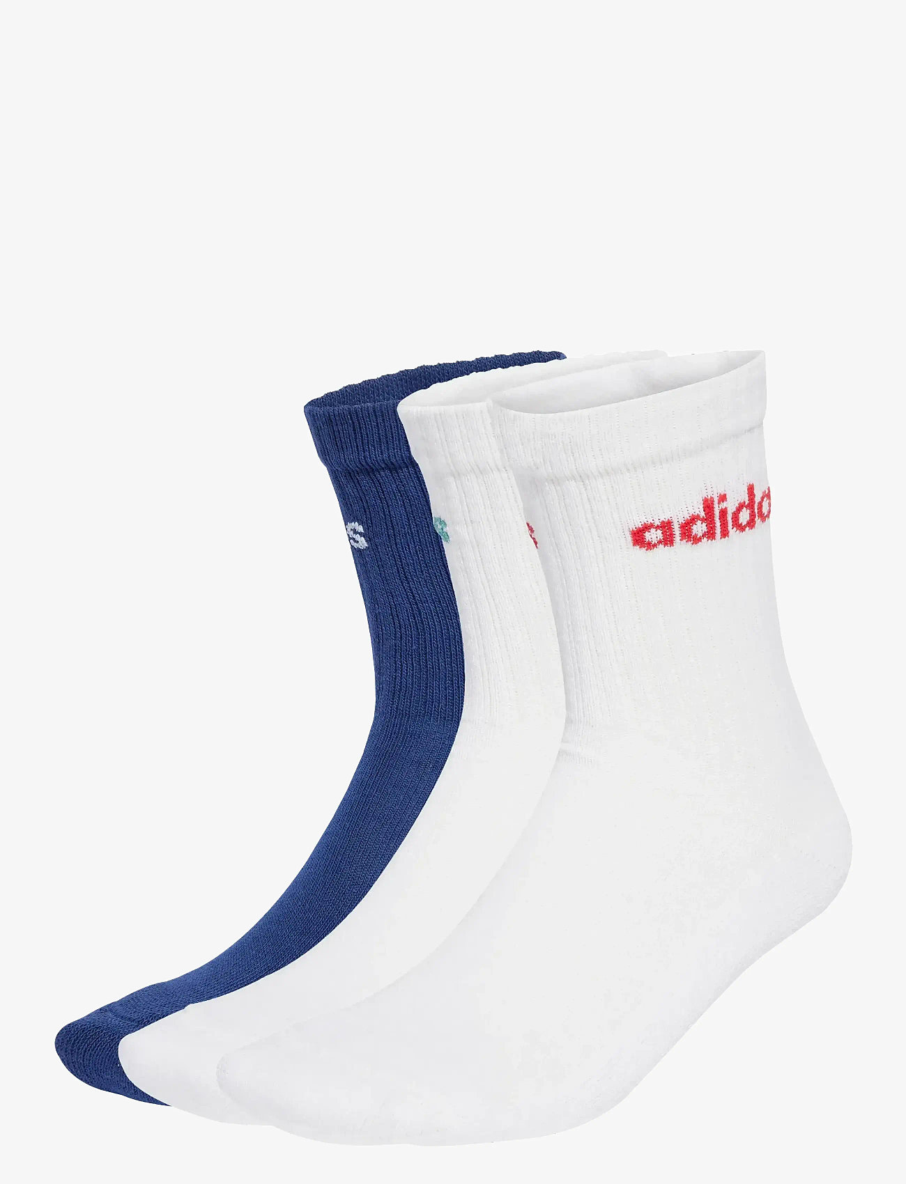 adidas Performance - C LIN CREW 3P - geschenke unter chf 30 - dkblue/white/white - 0