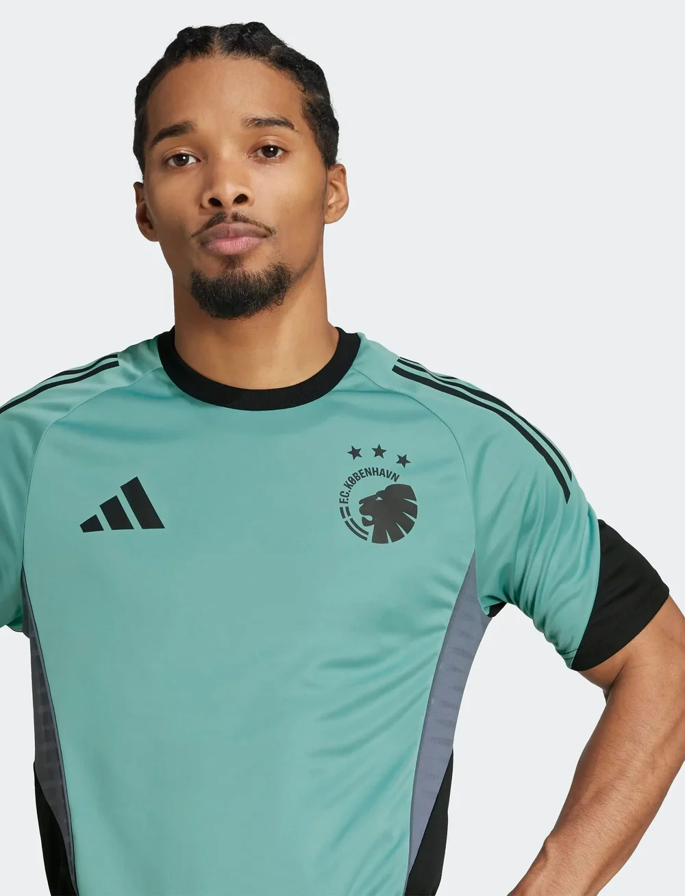 adidas Performance - FCK TR JSY - fußballoberteile - stfaoc/black/onix - 3