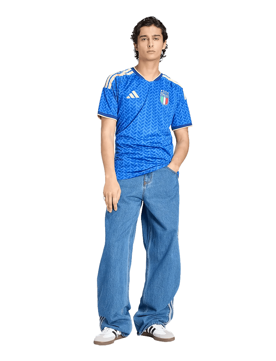 adidas Performance - FIGC H JSY - fotbollströjor - boblue - 0