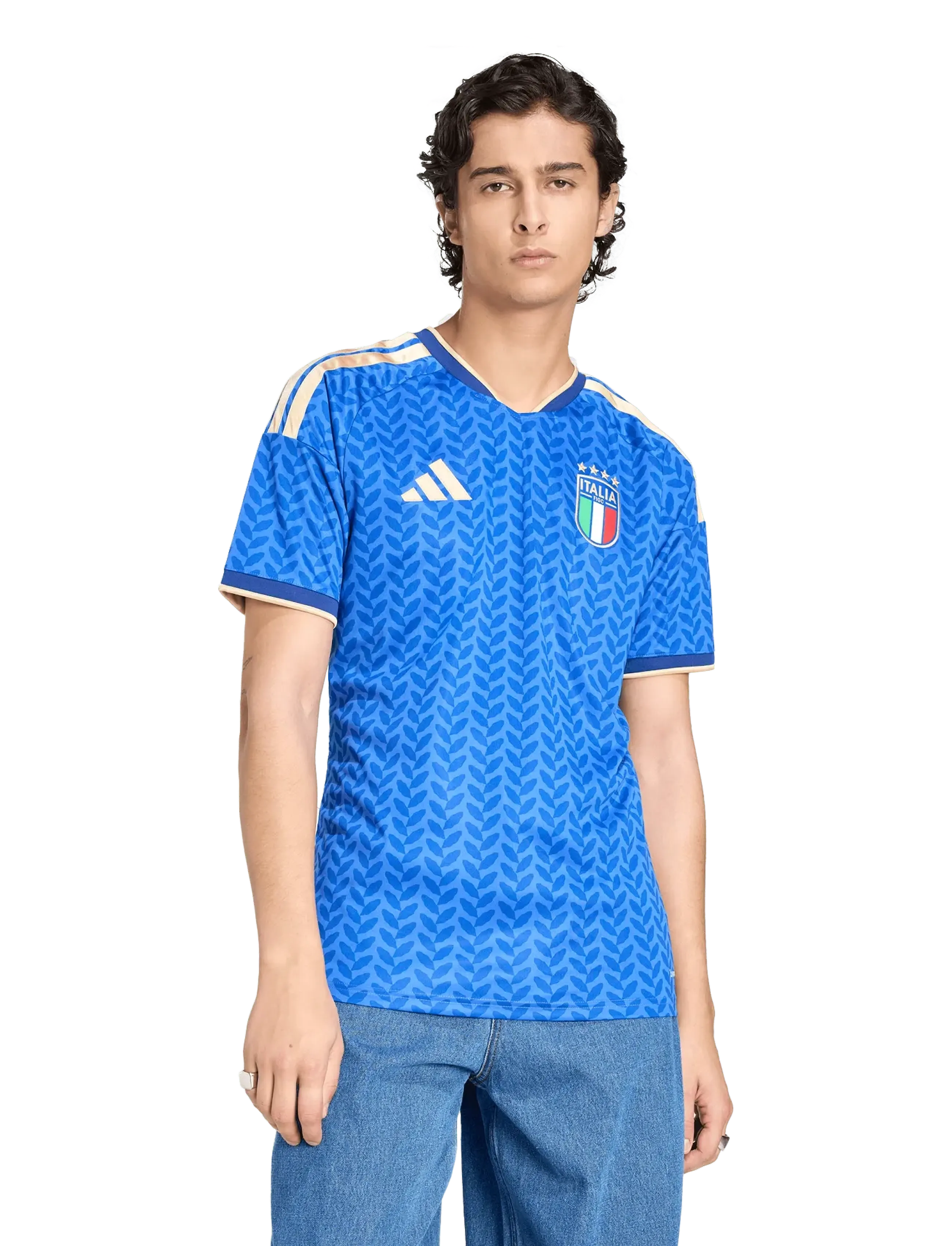 Polotröjor med korta ärmar adidas Figc H Jsy 6