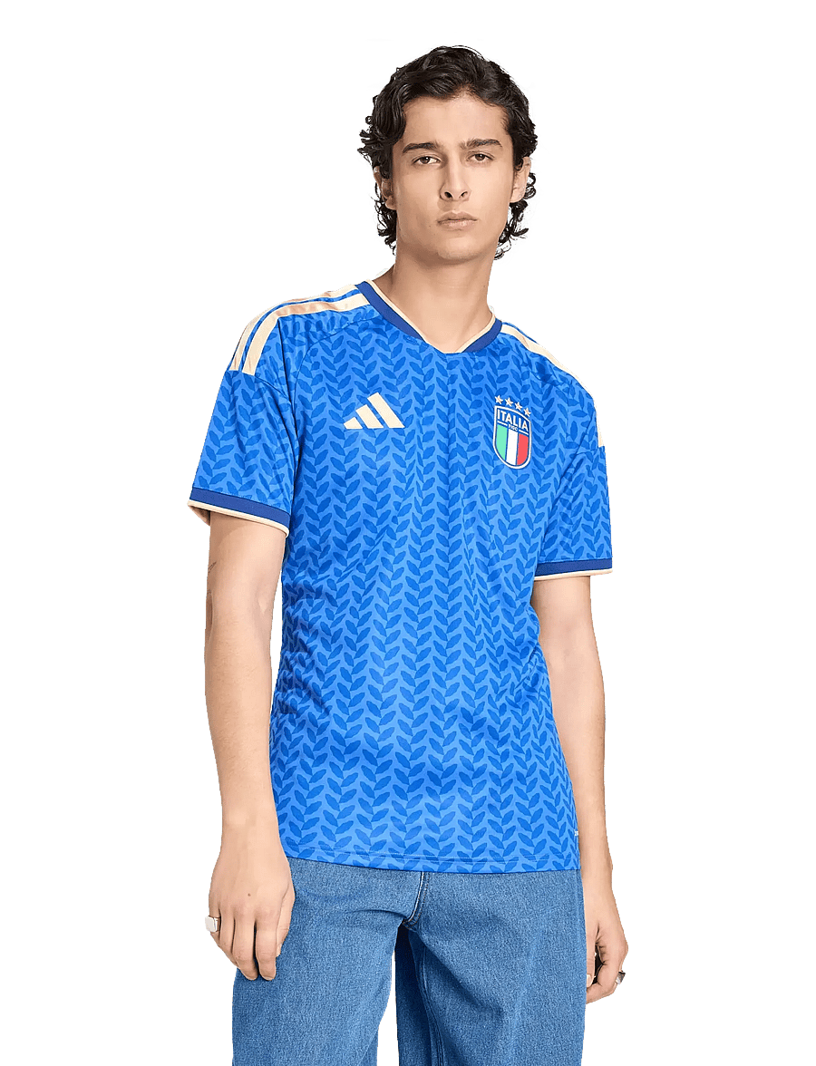 adidas Performance - FIGC H JSY - fotbollströjor - boblue - 5