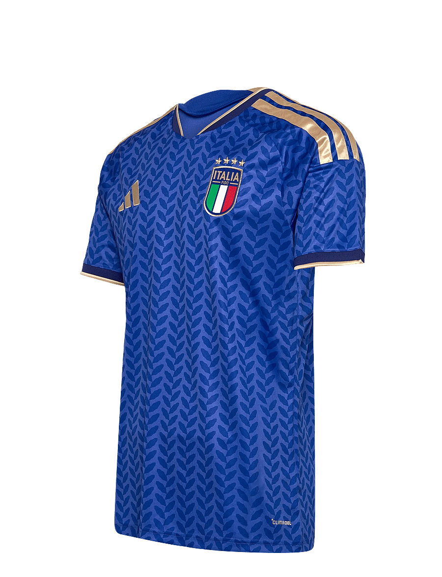 adidas Performance - FIGC H JSY - fotbollströjor - boblue - 4
